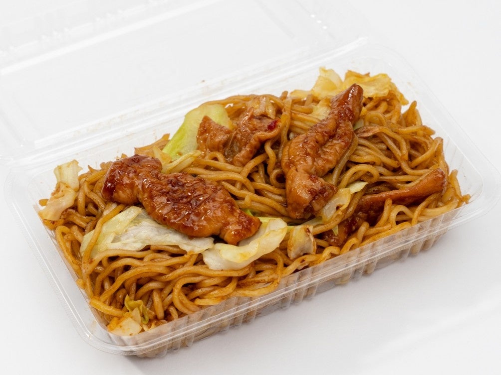 秩父酒蔵まつりで販売予定のホルモン焼きそば