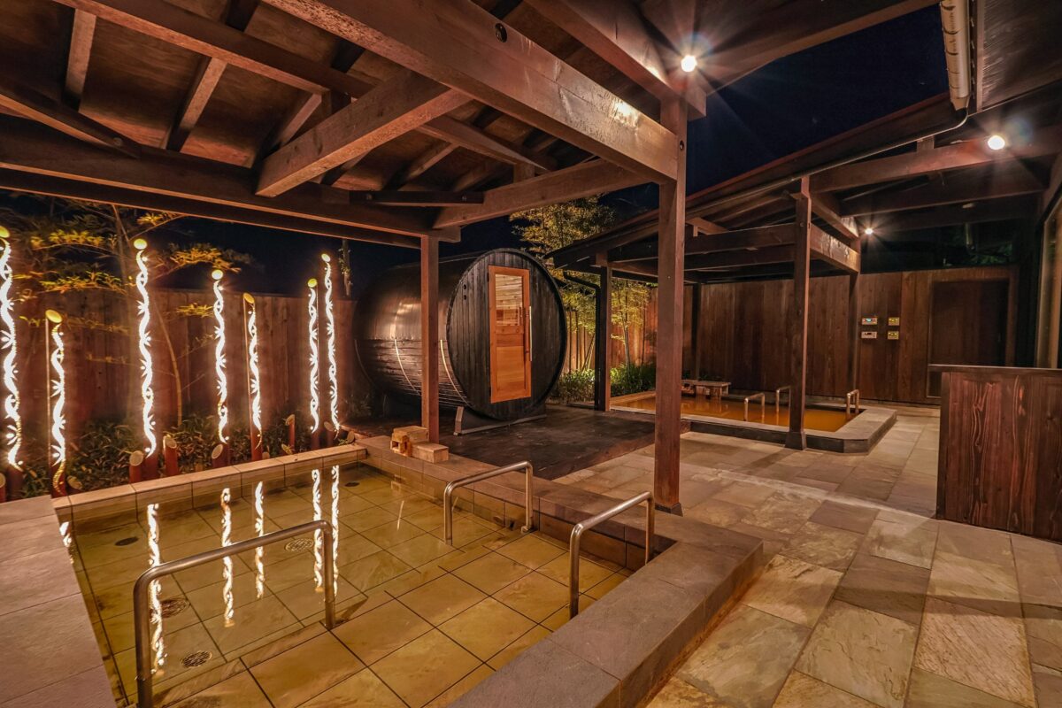 銀温泉を使ったSAUNA RUHEの水風呂